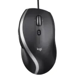Logitech - M500s Advanced Wired Optical Mouse with Hyper-fast Scrolling & Tilt - Wired - Black
