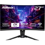 ASRock Phantom Gaming 27" 180Hz 1ms VA QHD Gaming Monitor FreeSync (AMD Adaptive Sync) 2560 x 1440