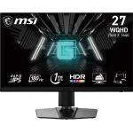MSI G272QPF E2 27-inch 2560 x 1440 (QHD) Computer Monitor, 180Hz, Adaptive Sync, HDMI, DisplayPort, VESA Mountable, Tilt, Height Adjustable, Speaker, 1ms, Black