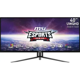 MSI 40" 155 Hz IPS UWQHD IPS Gaming Monitor FreeSync Premium (AMD Adaptive Sync) 3440 x 1440 (2K)