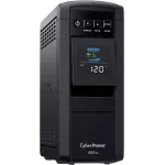 CyberPower CP850PFCLCD PFC Sinewave UPS Systems - 850VA/510W, 120 VAC, NEMA 5-15P, Mini-Tower, Sine Wave, 10 Outlets, LCD, PowerPanel