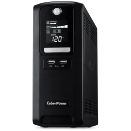 CyberPower CST135XLU Battery Backup GreenPower UPS™ Bypass Technology, 1350 VA / 810 W, Line Interactive, Simulated Sine Wave, NEMA 5-15P, 6 ft. cord, 10 (5 surge, 5 surge + battery backup)