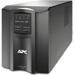 APC SMT1500C Smart-UPS, Line Interactive, 1500VA, Tower, 120V, 8x NEMA 5-15R outlets, SmartConnect Port+SmartSlot, AVR, LCD