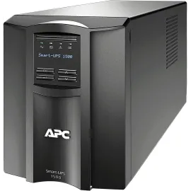 APC SMT1500C Smart-UPS, Line Interactive, 1500VA, Tower, 120V, 8x NEMA 5-15R outlets, SmartConnect Port+SmartSlot, AVR, LCD
