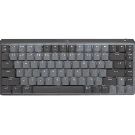 Logitech MX Mechanical Mini Wireless Illuminated Keyboard, Clicky Switches, Backlit, Bluetooth, USB-C, macOS, Windows, Linux, iOS, Android, Graphite