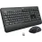 Logitech MK540 Wireless Keyboard Mouse Combo - USB Wireless RF Keyboard - Black - USB Wireless RF Mouse - Optical - 1000 dpi - 3 Button - Scroll Wheel - QWERTY - Black
