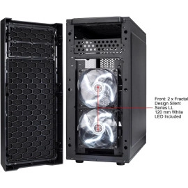 Fractal Design Focus G Black ATX Mid Tower Computer Case