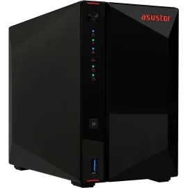 Asustor Nimbustor 2 Gen2 AS5402T 2 Bay NAS, Quad-Core 2.0GHz CPU, Dual 2.5GbE Ports, 4GB DDR4, Four M.2 SSD Slots (Diskless)