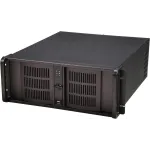 iStarUSA D-414 Black Aluminum / Steel 4U Rackmount 14 Slots Industrial PC Chassis 4 External 5.25" Drive Bays