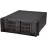 iStarUSA D-414 Black Aluminum / Steel 4U Rackmount 14 Slots Industrial PC Chassis 4 External 5.25" Drive Bays