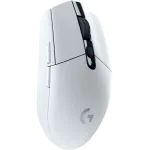 Logitech G305 LIGHTSPEED Wireless Gaming Mouse, Hero 12K Sensor, 12,000 DPI, Lightweight, 6 Programmable Buttons, 250h Battery Life, On-Board Memory, PC/Mac - White