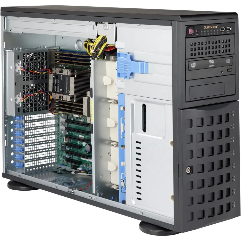 SUPERMICRO SuperChassis CSE-745BAC-R1K23B 4U Tower Server Chassis