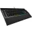 Corsair K55 RGB PRO Membrane Wired Gaming Keyboard – IP42 Dust and Spill-Resistant, 6 Macro Keys w/ Elgato Integration, iCUE Compatible – Black