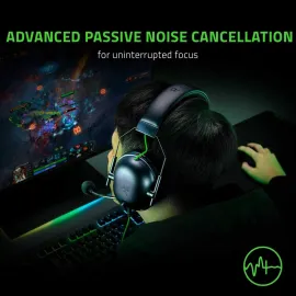 Razer BlackShark V2 X Gaming Headset: 7.1 Surround Sound Capable - 50mm Drivers - Memory Foam Cushion - for PC, PS4, Nintendo Switch - 3.5mm Headphone Jack - Classic Black