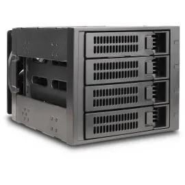 Rosewill Internal Hard Drive Enclosure - 3 x 5.25" to 4 x 3.5" Hot-Swap Enclosure - SATA I/II/III/ & SAS HDD
