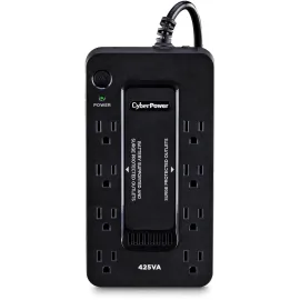 CyberPower ST425 Standby UPS Systems - 425VA/260W, 120 VAC, NEMA 5-15P, Compact, 8 Outlets