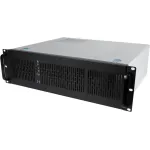 Rosewill 3U Server Chassis Rackmount Case, 6x 3.5" Bays, ATX Compatible, 2x 80mm Fans, 2x USB 3.0, Silver/Black