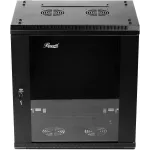Rosewill 12U Server Rack Enclosure with Glass Door, Locks, & Removable Side Panels Wall Mount Network Cabinet 19 Inch Rack 17.7 Inches Deep Fully Assemble