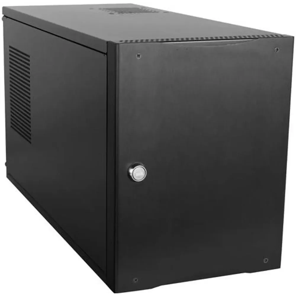 iStarUSA S-915 Black Aluminum / Steel Tower Compact Stylish mini-ITX Tower 5 External 5.25" Drive Bays