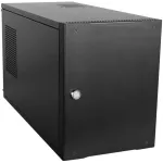 iStarUSA S-915 Black Aluminum / Steel Tower Compact Stylish mini-ITX Tower 5 External 5.25" Drive Bays