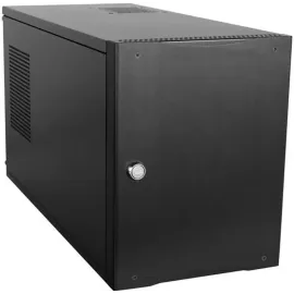 iStarUSA S-915 Black Aluminum / Steel Tower Compact Stylish mini-ITX Tower 5 External 5.25" Drive Bays