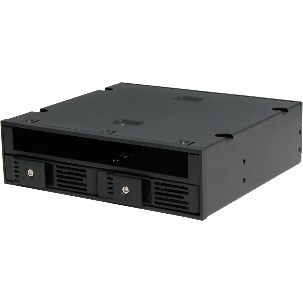iStarUSA T-5K225T-SA 5.25" to Slim ODD and 2x2.5" SATA 6Gb/s Trayless Hot-Swap Cage