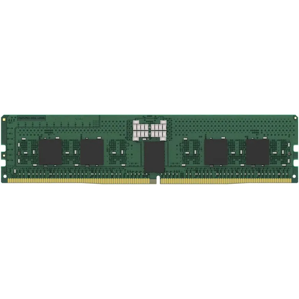 Kingston KSM56R46BD8PMI-32MDI 32GB DDR5 SDRAM Memory Module - For Computer, Server, Motherboard - 32 GB (1 x 32GB) - DDR5-5600/PC5-44800 DDR5 SDRAM - 5600 MHz Dual-rank Memory - CL46 - 1.10 V - ECC