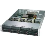 SUPERMICRO SuperChassis CSE-825TQC-R802LPB Silver 2U Desktop Server Case 800W Redundant