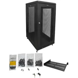 RK1833BKM StarTech.com Server Rack Cabinet - 18U - 31 in Deep Enclosure - Network Cabinet - Rack Enclosure Server Cabinet - Data Cabinet