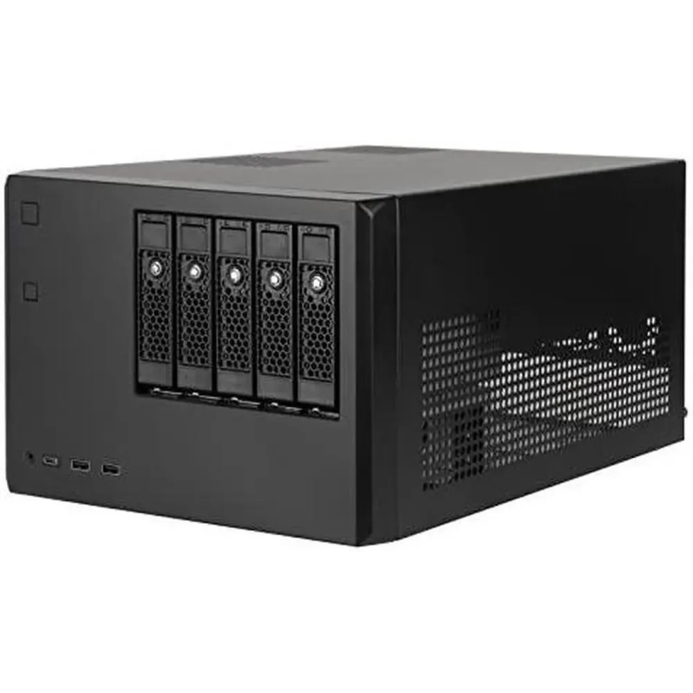 SilverStone Technology CS351 5-Bay SAS-12G / SATA-6G hot-swappable high Performance NAS Chassis