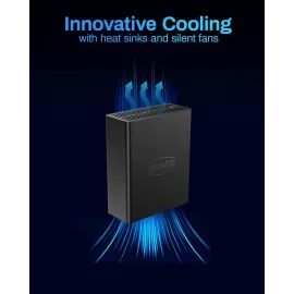 TERRAMASTER F8 SSD Plus NAS - 8Bay All SSD NAS Storage Core i3 8-Core 8-Thread CPU, 16GB DDR5 RAM, 10GbE Port, Palm-Sized Network Attached Storage Peak Performance for Business (Diskless)