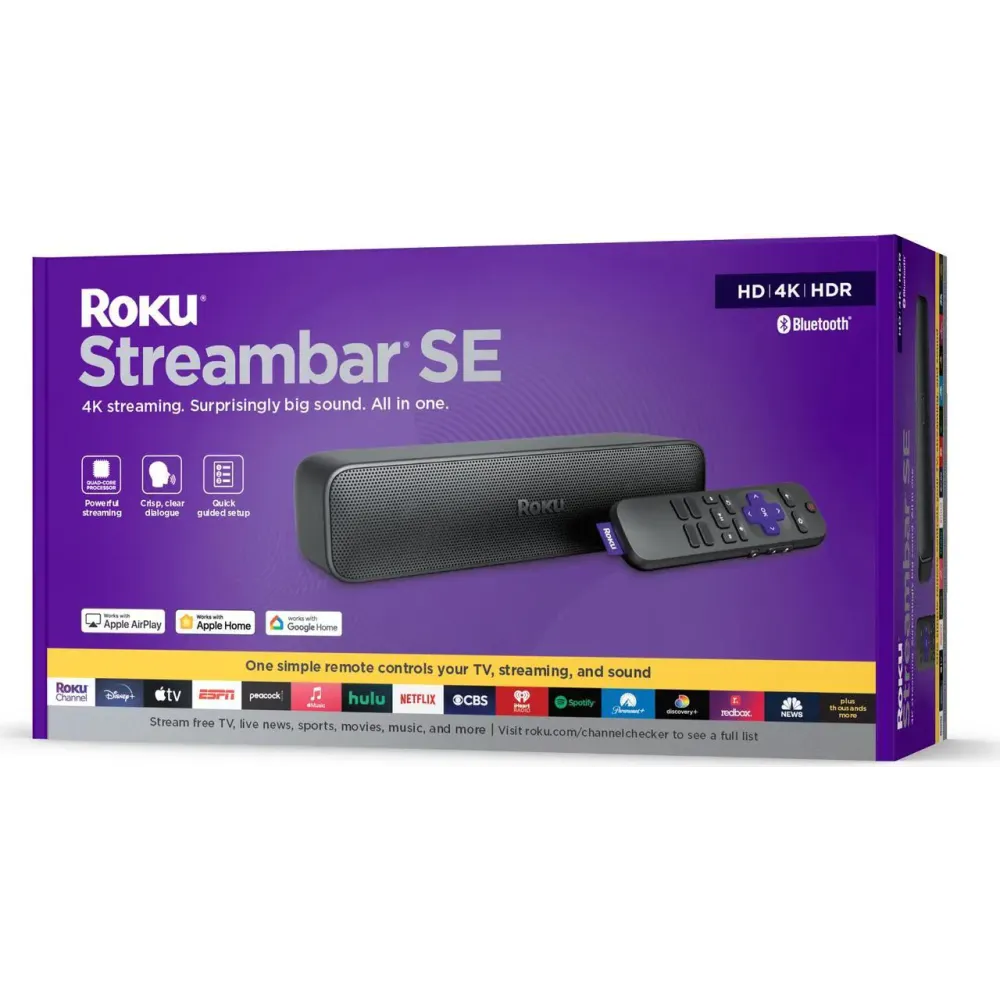 Roku Streambar SE HD/4K/HDR Stereo Soundbar
