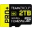 Team 2TB Pro+ microSDXC UHS-I/U3 Class 10 Memory Card with Adapter, compatible with Nintendo-Switch, Steam Deck, and ROG Ally, Speed Up to 160MB/s