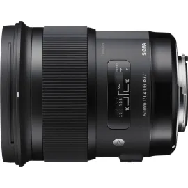 Sigma 50mm F1.4 DG HSM Art Lens for Nikon Cameras - Fixed - International Version
