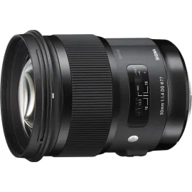 Sigma 50mm F1.4 DG HSM Art Lens for Nikon Cameras - Fixed - International Version
