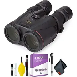 Canon 10x42 L is WP Image Stabilized Binocular + Cleaning Kit + 2 Year Extended Warranty