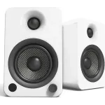 Kanto YU4 Powered Bookshelf Speakers with Built-In Bluetooth - Pair (Matte White)