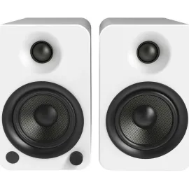 Kanto YU4 Powered Bookshelf Speakers with Built-In Bluetooth - Pair (Matte White)