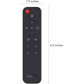 WiiM Voice Remote for WiiM Mini and Pro Audio Streamer, Push-to-Talk, 4 Music Preset Buttons