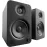 Kanto YU4 Powered Bookshelf Speakers with Built-In Bluetooth - Pair (Matte Black)