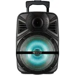 SuperSonic IQ-5012DJBT 12" Portable Bluetooth Speaker with True Wireless Technology