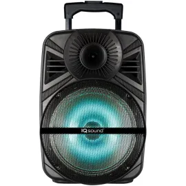 SuperSonic IQ-5012DJBT 12" Portable Bluetooth Speaker with True Wireless Technology