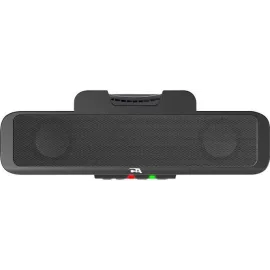 Cyber Acoustics Compact USB Speaker Bar with Integrated Monitor Mount