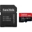 SanDisk 128GB Extreme PRO® microSD UHS-I Card with Adapter C10, U3, V30, A2, 200MB/s Read 90MB/s Write