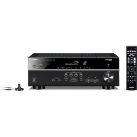 Yamaha RX-V385 Black 5.1-Channel 4K Ultra HD AV Receiver with Bluetooth