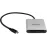 FCREADU3C 3-in-1 1 x USB Type-C (24 pin) USB 3.0 Receptacle - 5 Gbit/s USB 3.0 Flash Memory Multi-Card Reader / Writer with USB-C - SD, microSD, CompactFlash