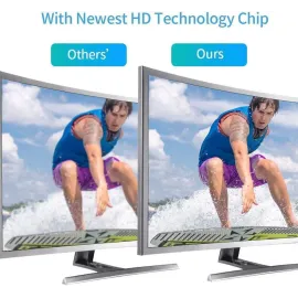 Amplified HD Digital TV Antenna,300 Miles Long Range Reception Indoor HDTV Antenna with Amplifier,Support 4K 1080P VHF UHF TV Channels