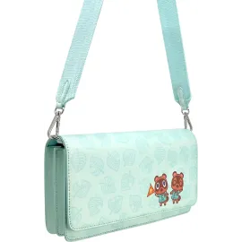 Controller Gear Animal Crossing Nintendo Switch & Switch Lite Sling Bag - Mint Leaves