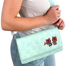 Controller Gear Animal Crossing Nintendo Switch & Switch Lite Sling Bag - Mint Leaves