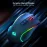 Redragon M612 PRO RGB Gaming Mouse, 8000 DPI BT Wired/Wireless Optical Gamer Mouse 9 Programmable Buttons & 7 Backlit Modes,Software Supports DIY Keybinds Rapid Fire Button,Black